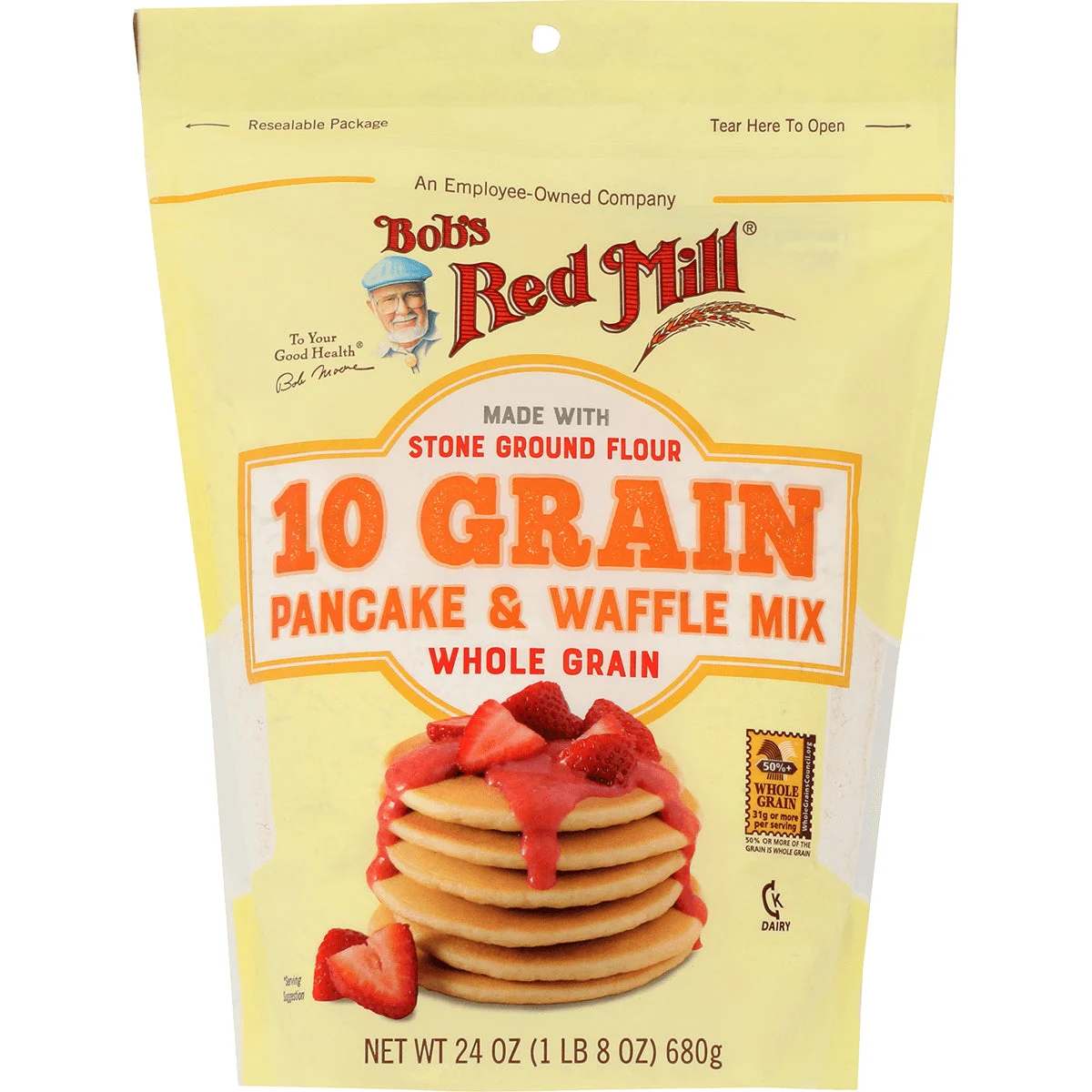 10 Grain Pancake Waffle Mix