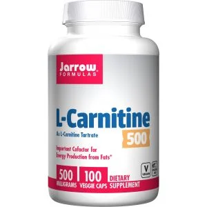 L-CARNITINE 500 MG 100 CAPS - JARROW