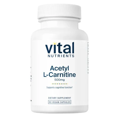 Acetyl L-Carnitine 500mg 60c Vital Nutrients