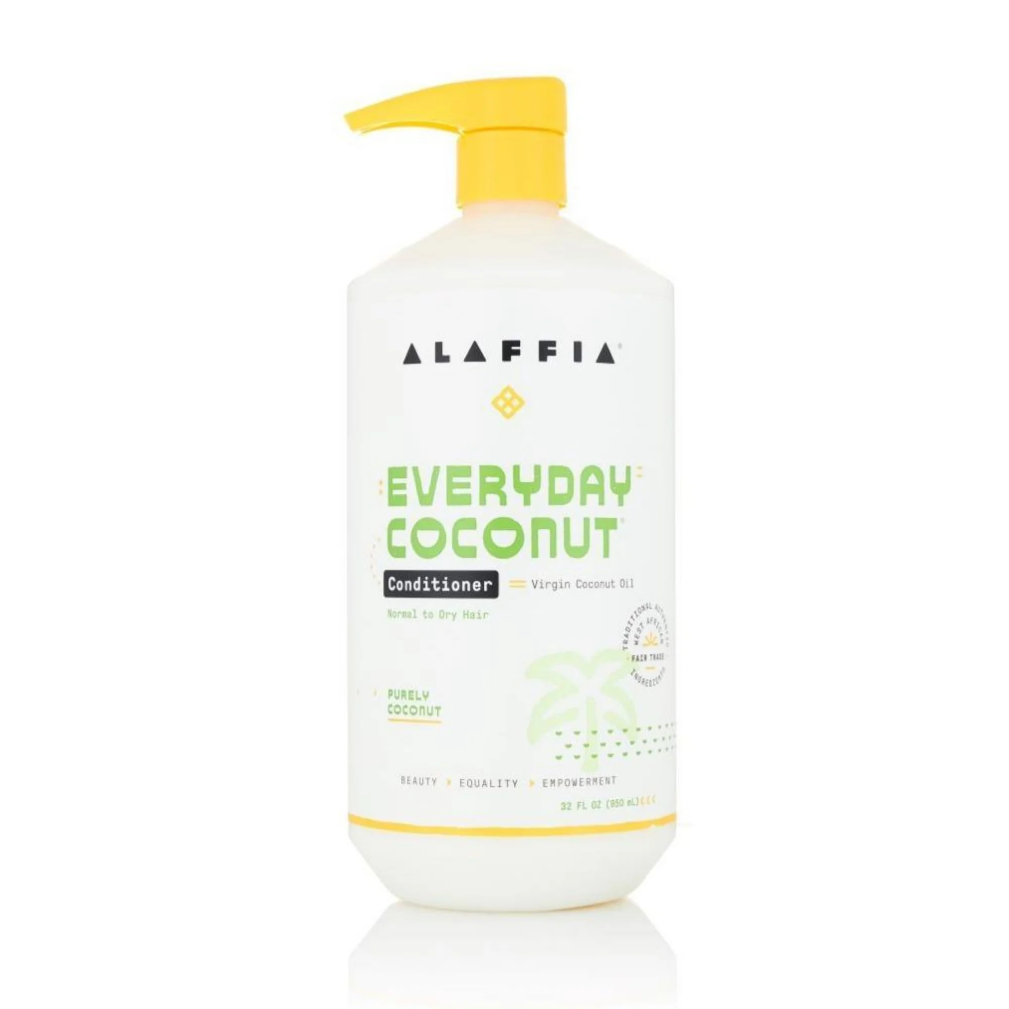 Alaffia Everyday Coconut Conditioner - Purely Coconut (32 fl oz)