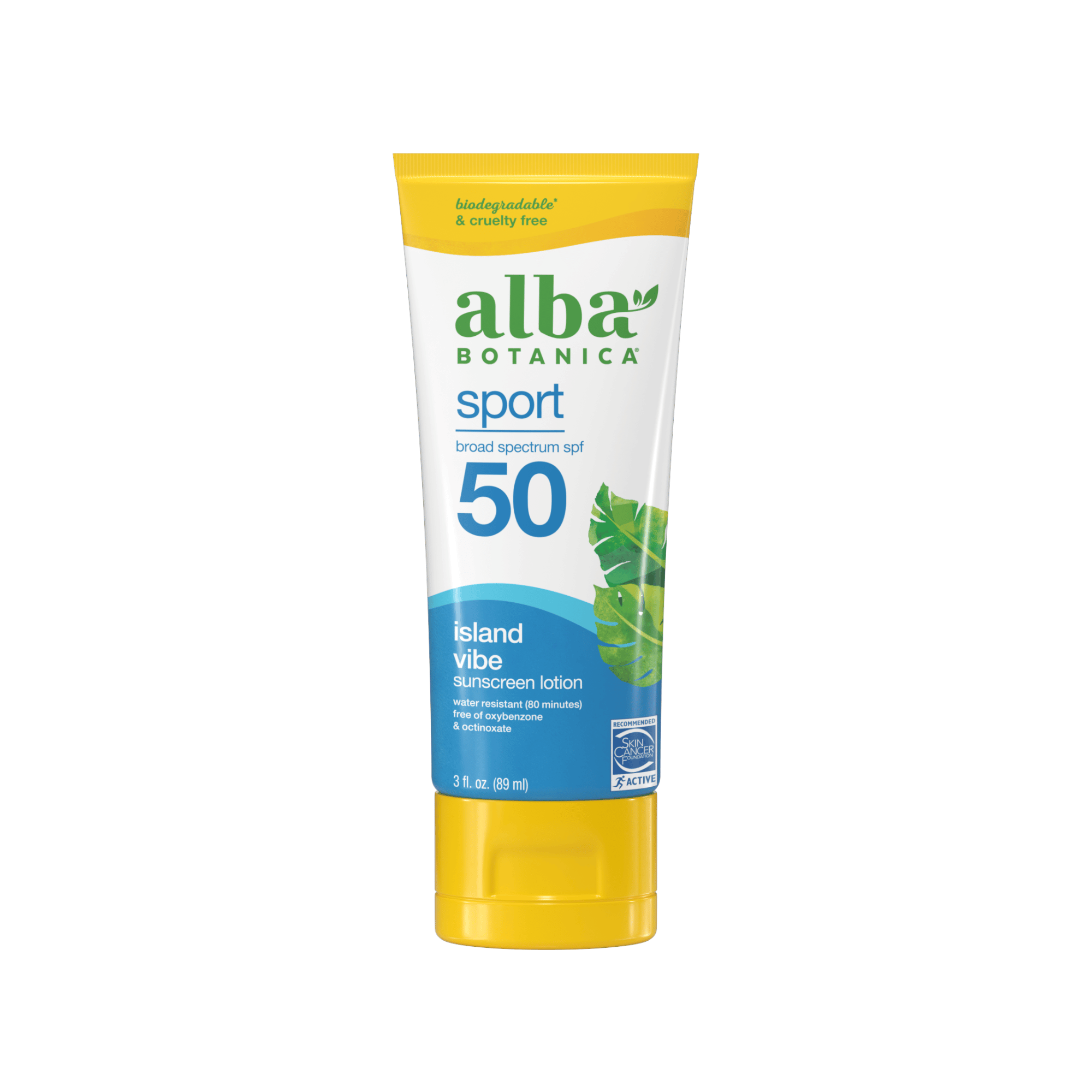 Alba Botanica SPF 50 Sport Sunscreen (4 fl oz)
