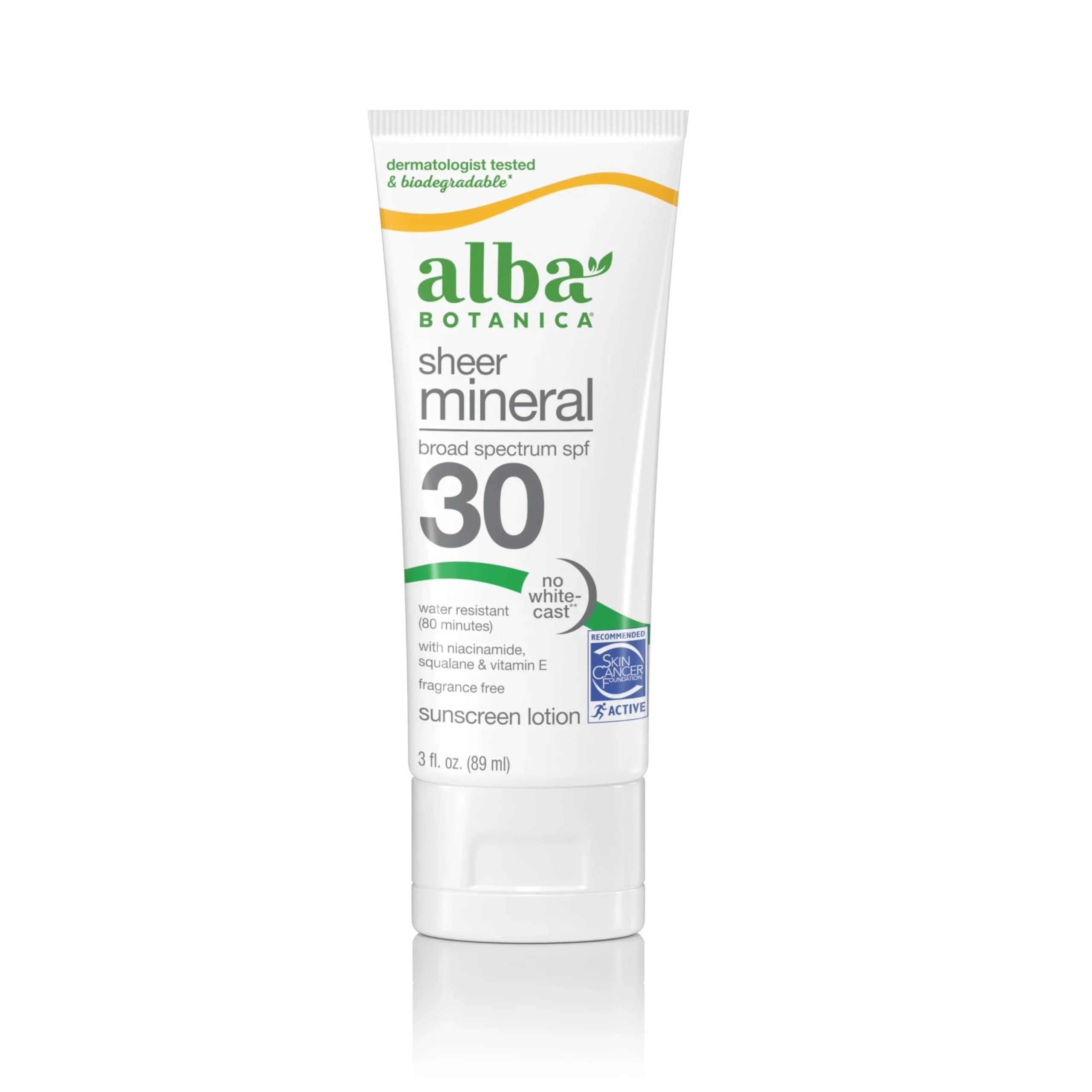 Alba BotanicaFragrance Free Sheer Mineral - SPF 50