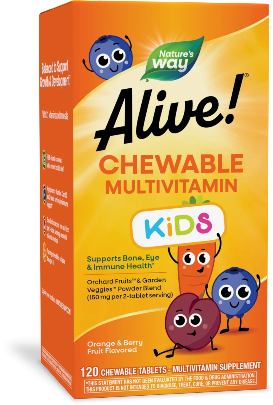 Alive! Kids Chewable Multivitamin