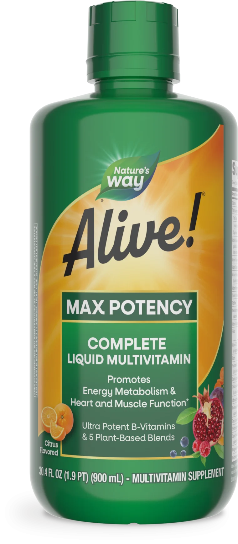 Alive! Max Potency Complete Liquid Multivitamin