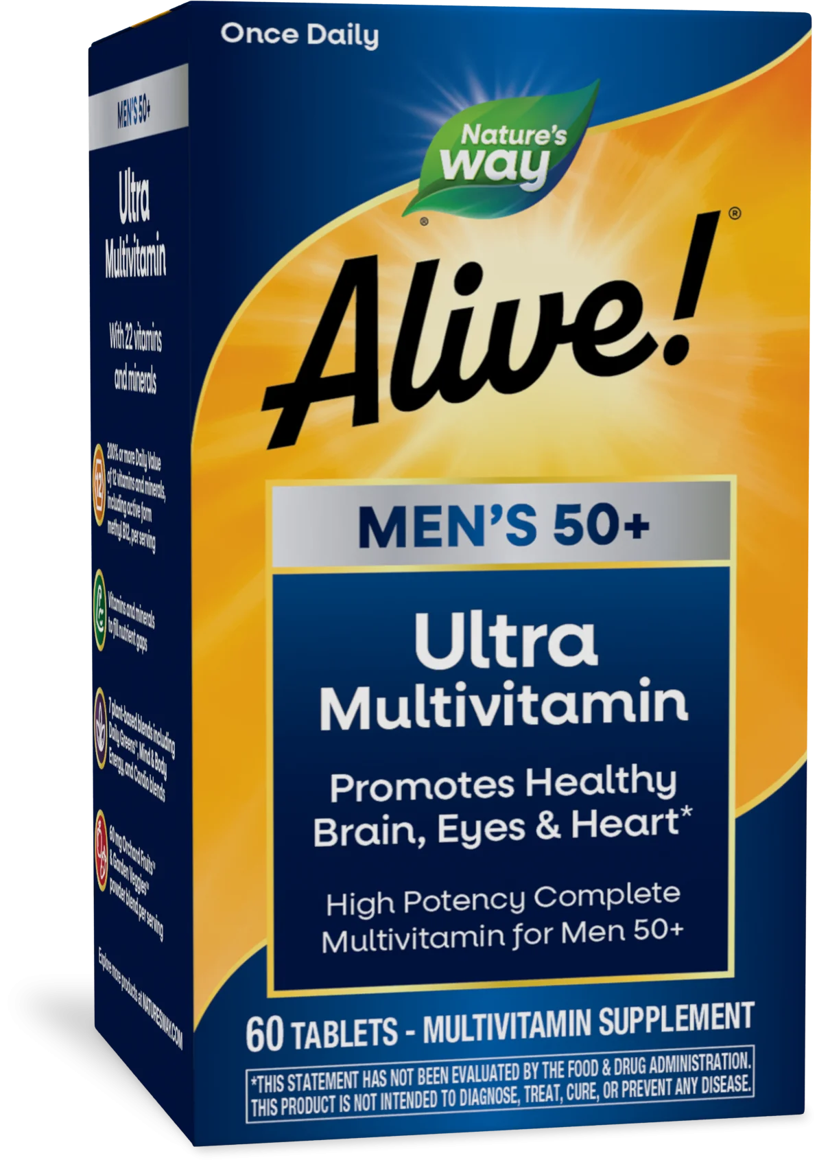 Alive! Men's 50+ Ultra Multivitamin