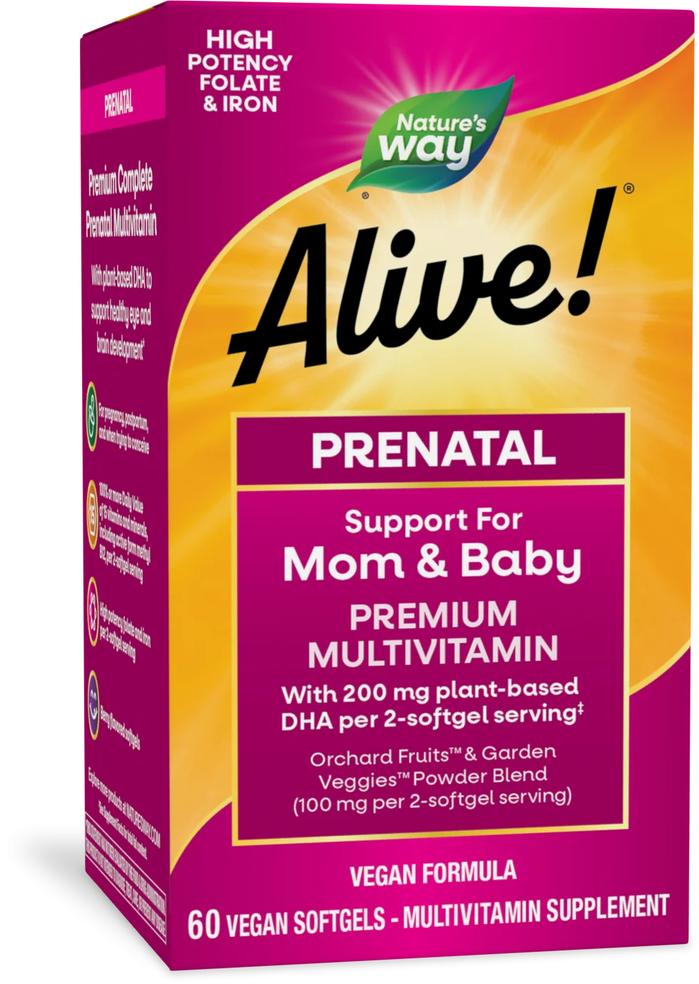 Alive! Premium Prenatal Multivitamin
