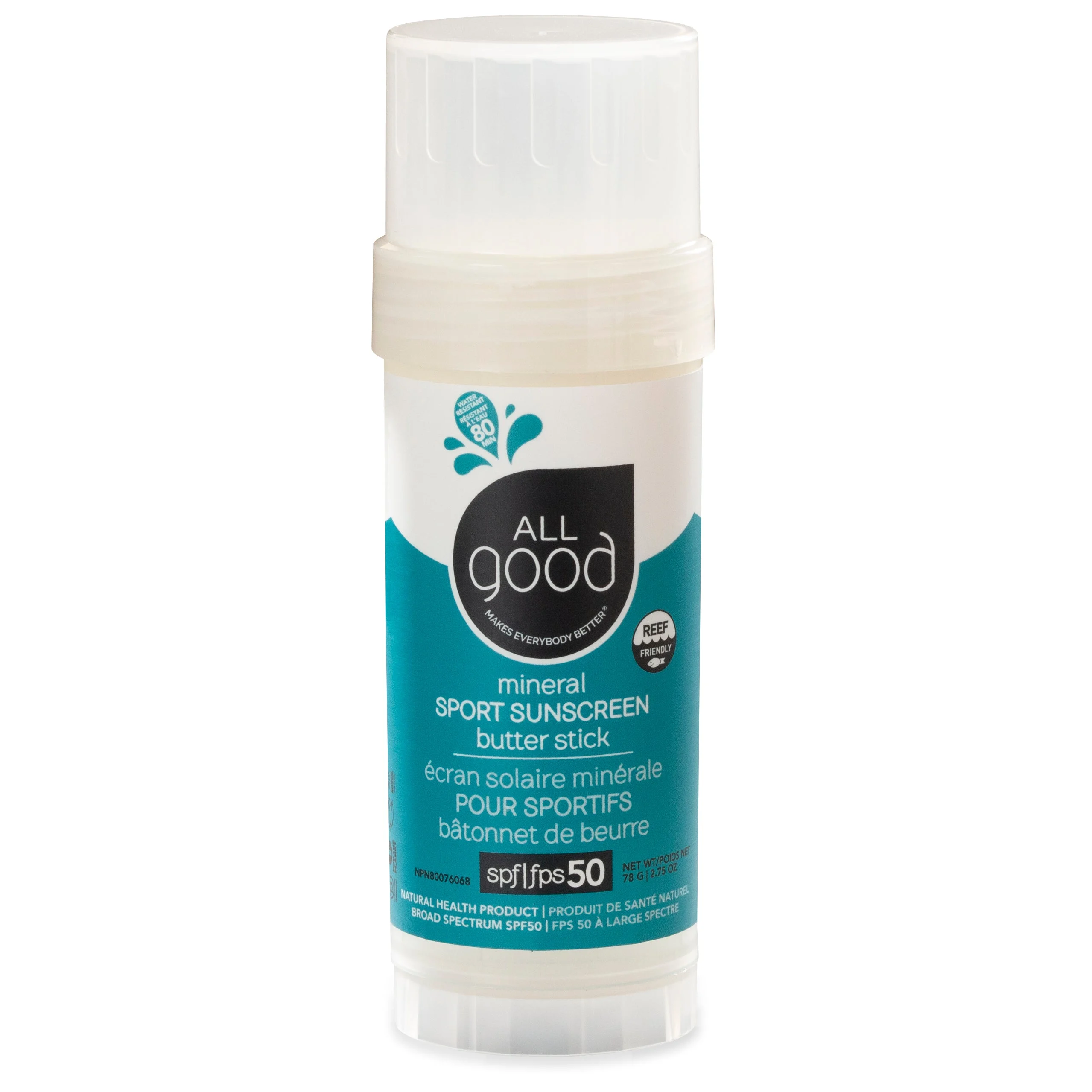 All GoodMineral Sport Sun Butter Stick - SPF 50