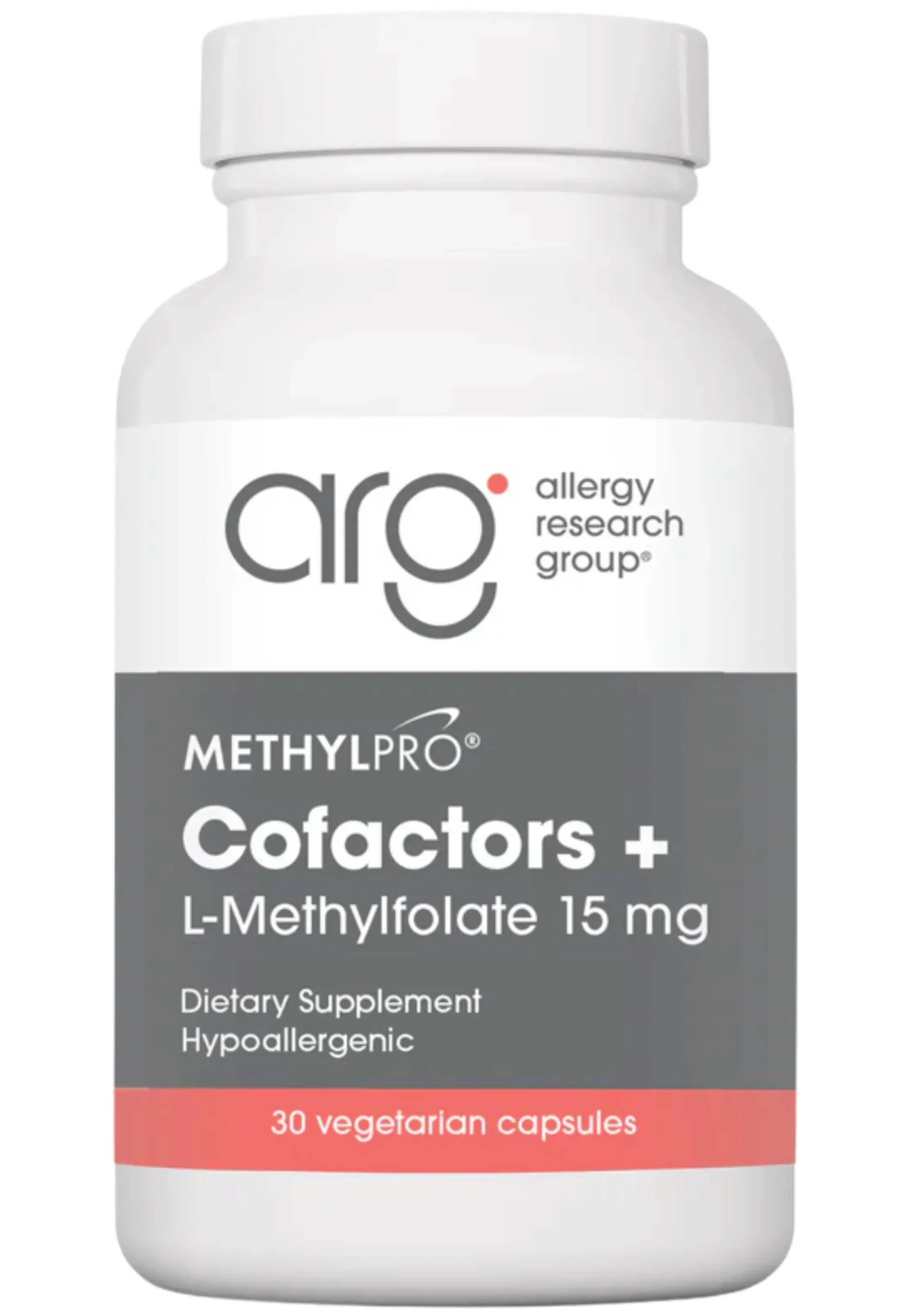 Allergy Research Group Cofactors + L-Methylfolate 15 mg (Formerly MethylPro)