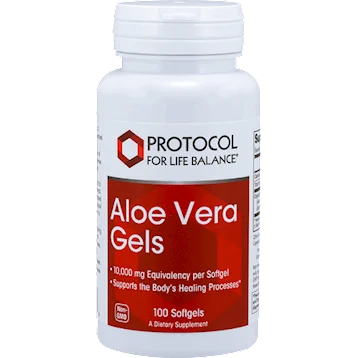 Aloe Vera Gels 100 gels by Protocol For Life Balance