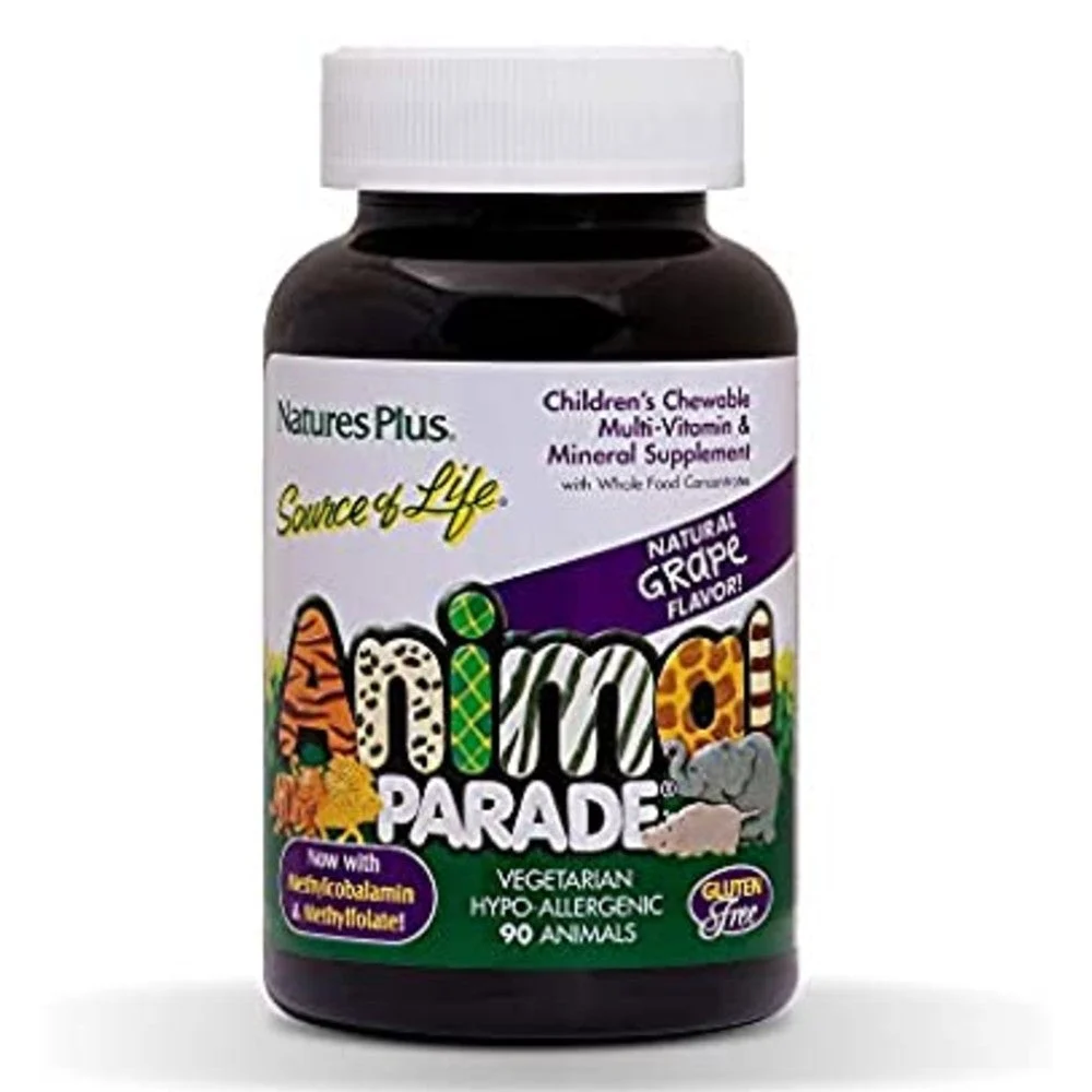 Animal Parade Multivitamin Children’s Chewables - Grape