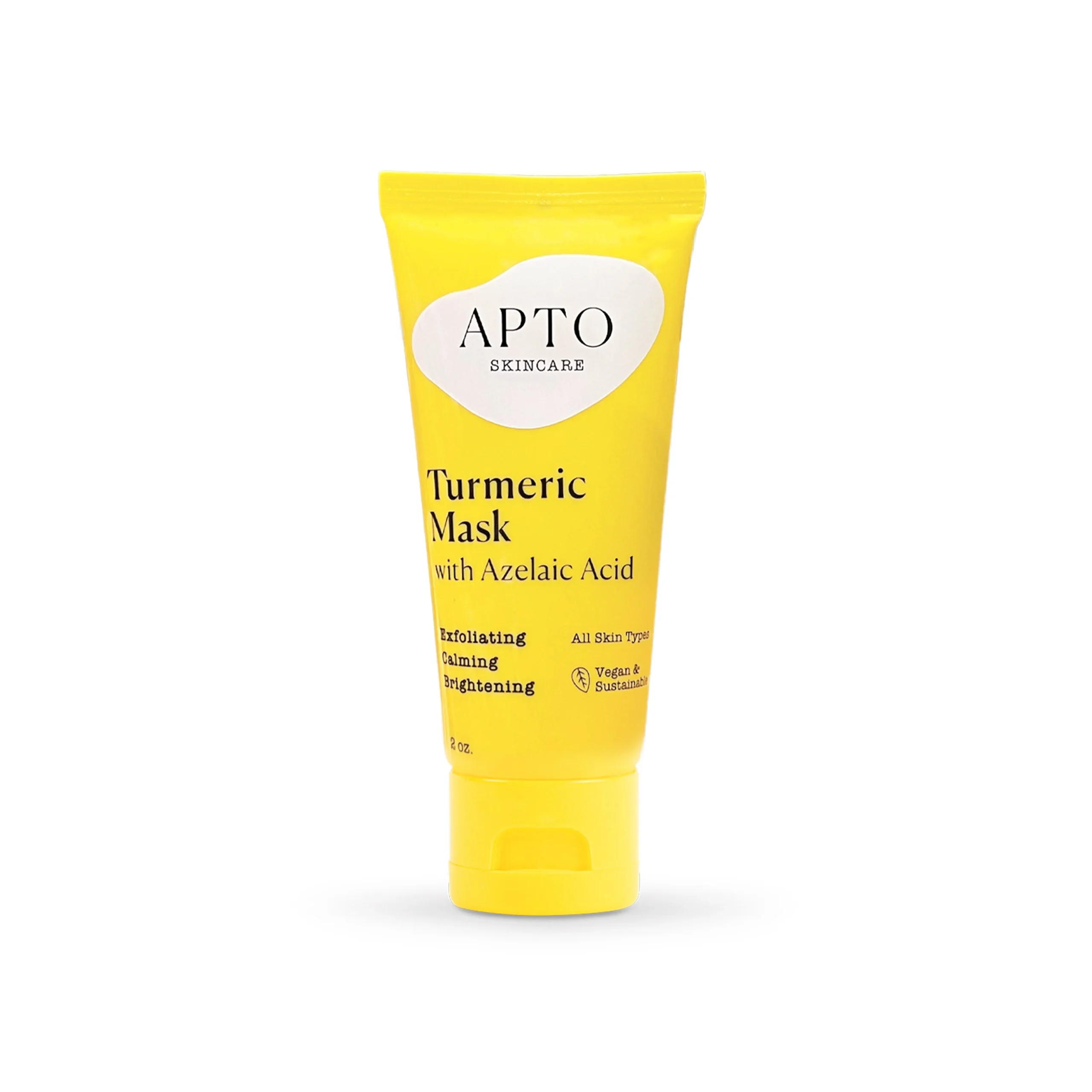 APTO SkincareTurmeric Mask with Azelaic Acid, Soothing & Clarifying Face Mask