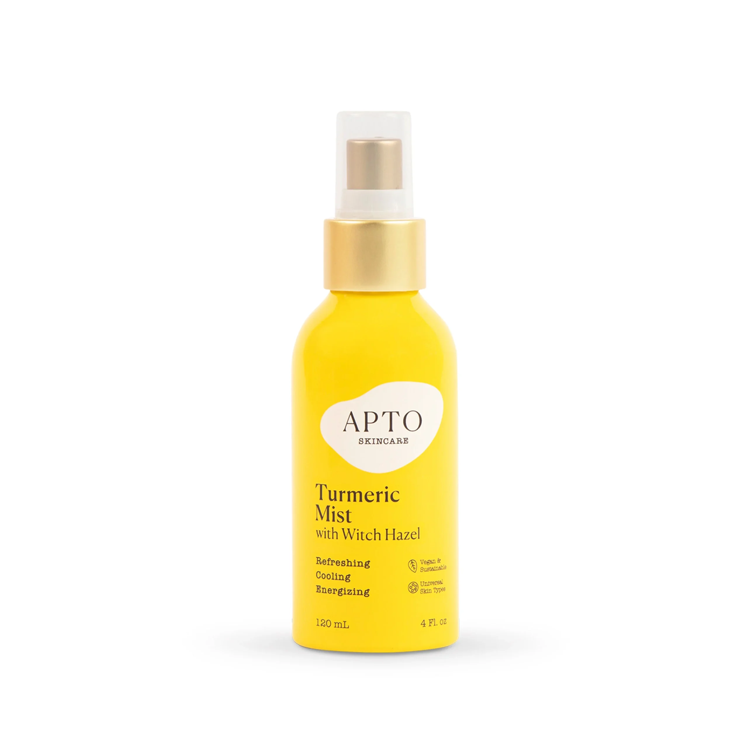 APTO SkincareTurmeric Mist with Witch Hazel, Reviving & Brightening Facial Spritz