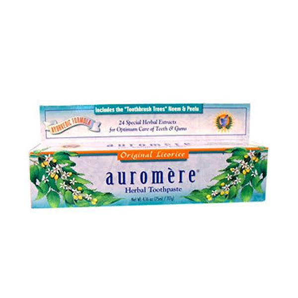 Auromere Licorice Toothpaste (75 ml)