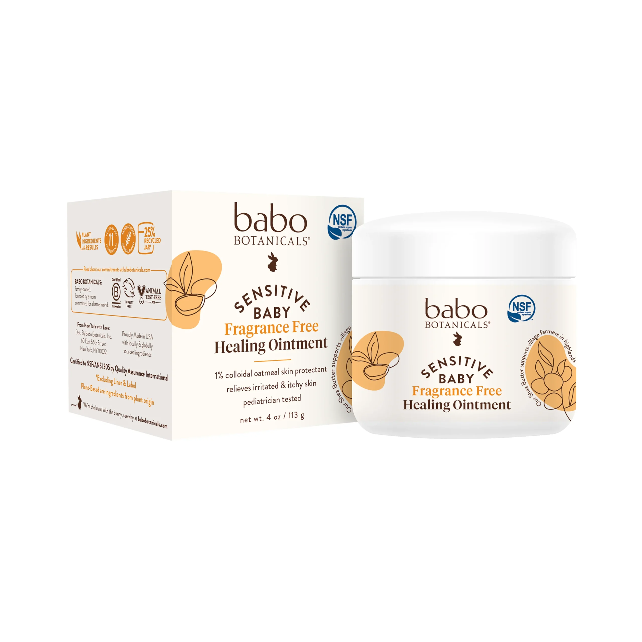 Babo BotanicalsSensitive Baby All Natural Healing Ointment