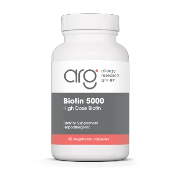 Biotin 5000 mcg 60 caps by Allergy Research Group