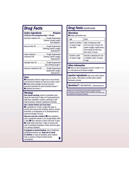 Boericke & Tafel, Cough & Bronchial Daytime Syrup, 8 fl oz