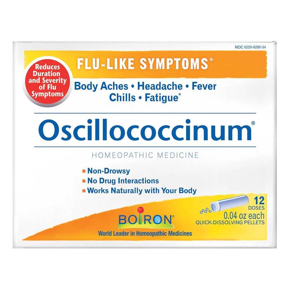 Boiron Oscillococcinum 12 Dose 12 count | Smallflower