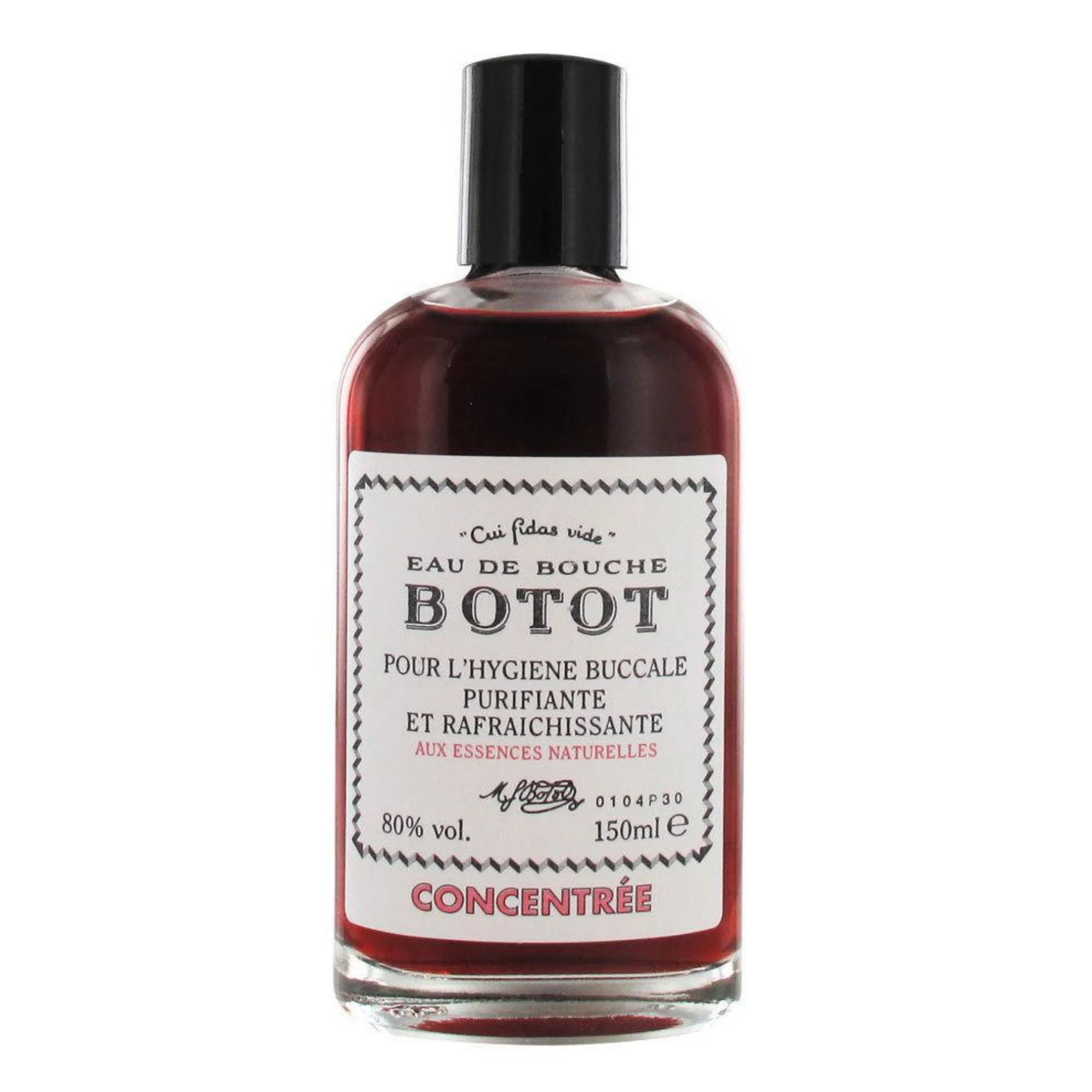 Botot Eau de Bouche Concentrated Mouthwash | 150 ml | Smallflower