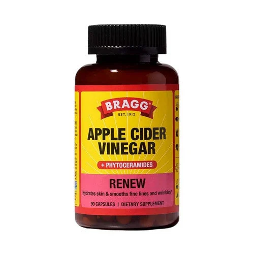 Bragg Inner Glow Apple Cider Vinegar And Phytoceramides 90 Capsules by Bragg