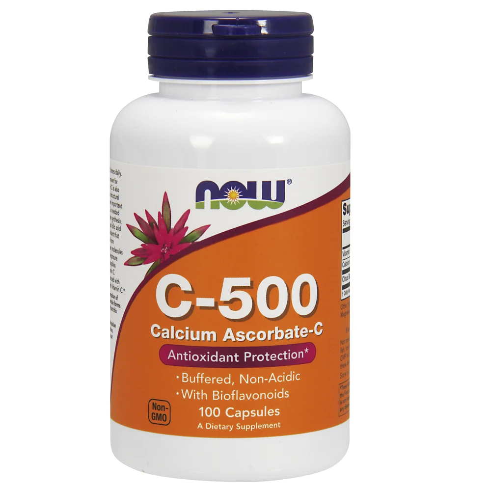 C-500 Calcium Ascorbate-C by NOW