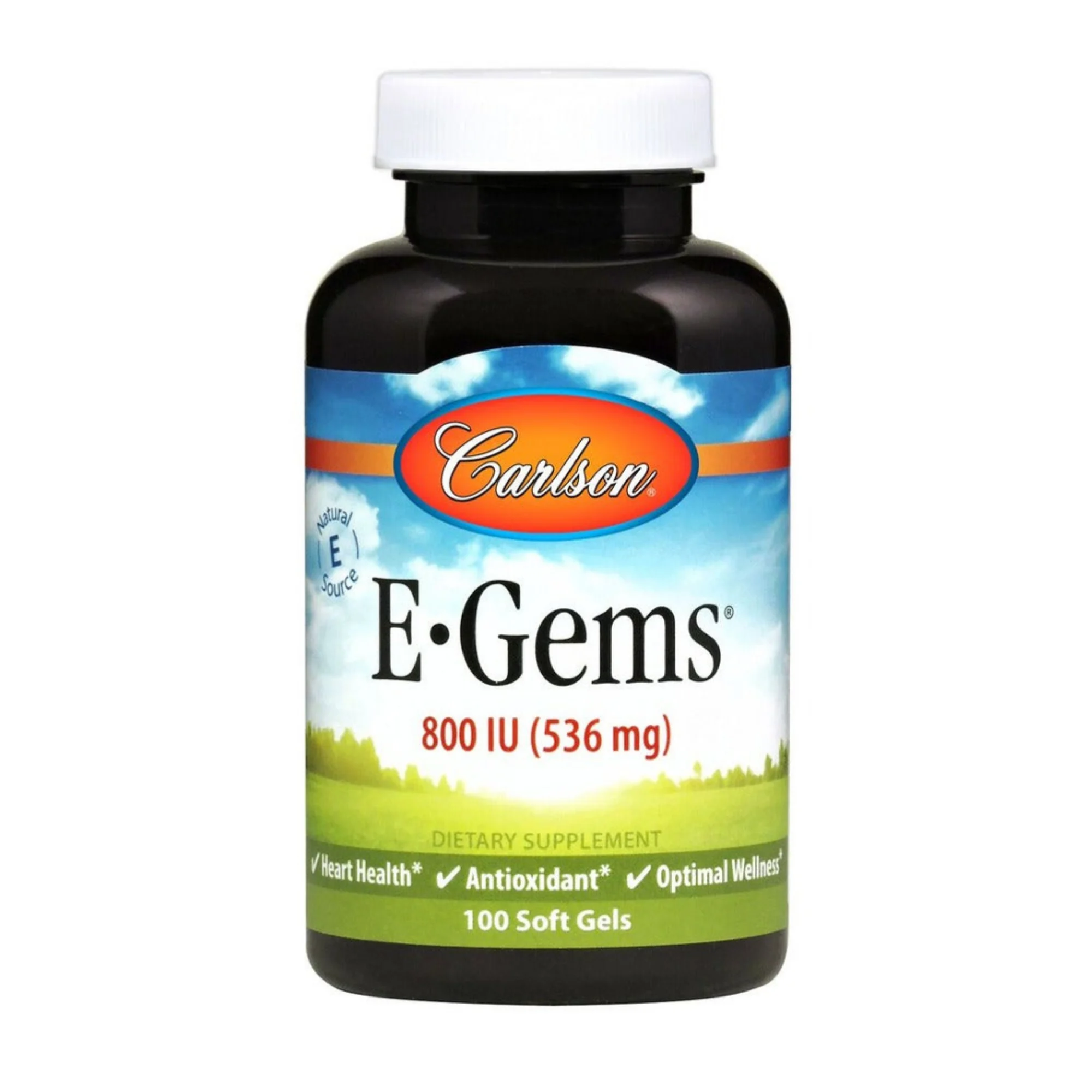Carlson E Gems 800IU (100 count)