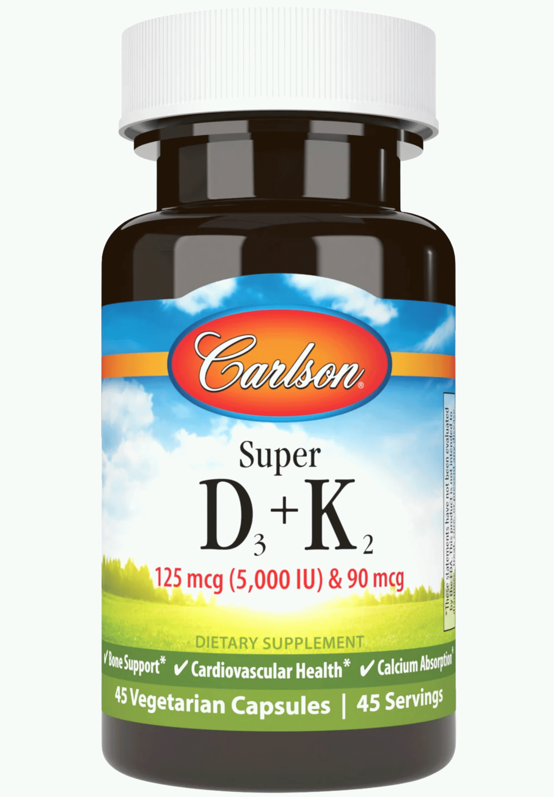 Carlson Labs Super D3 + K2
