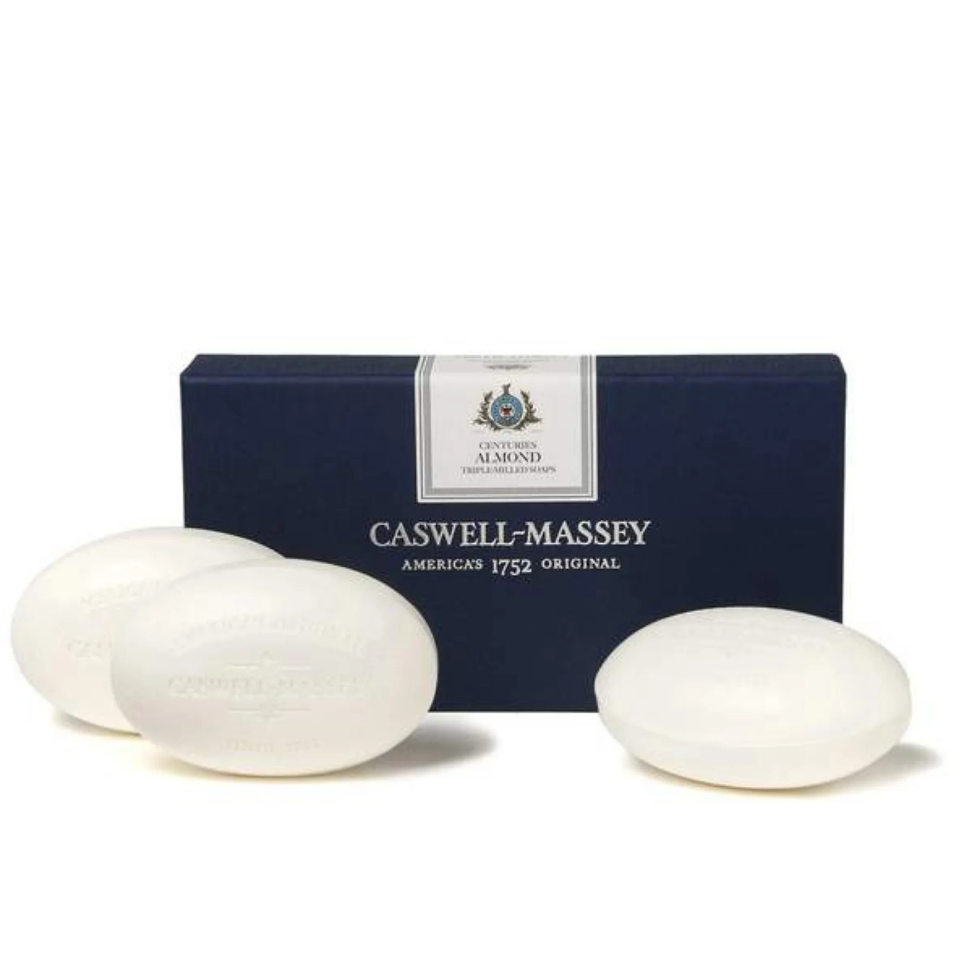 Caswell-Massey Almond and Aloe 3 Bar Soap Set (3x164 g)