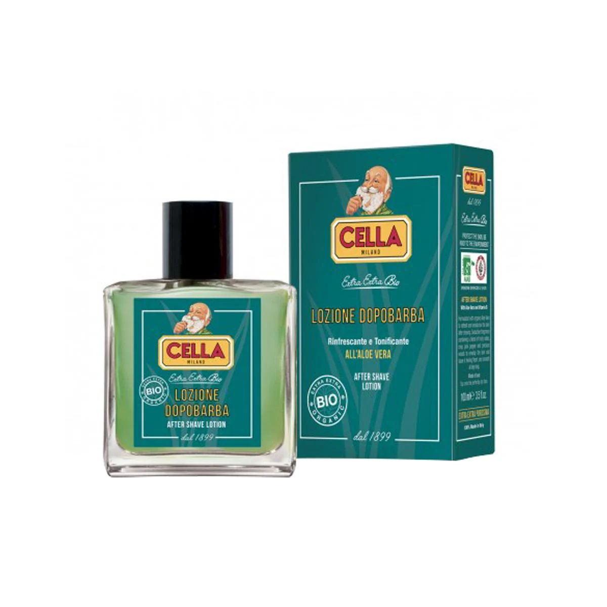 Cella Aftershave Lotion- Aloe Vera (3.5 fl oz)