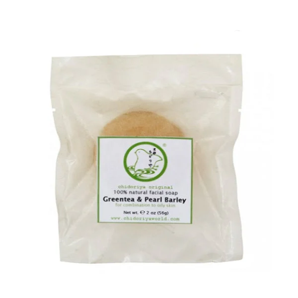 Chidoriya Green Tea and Pearl Barley Soap (2 oz)