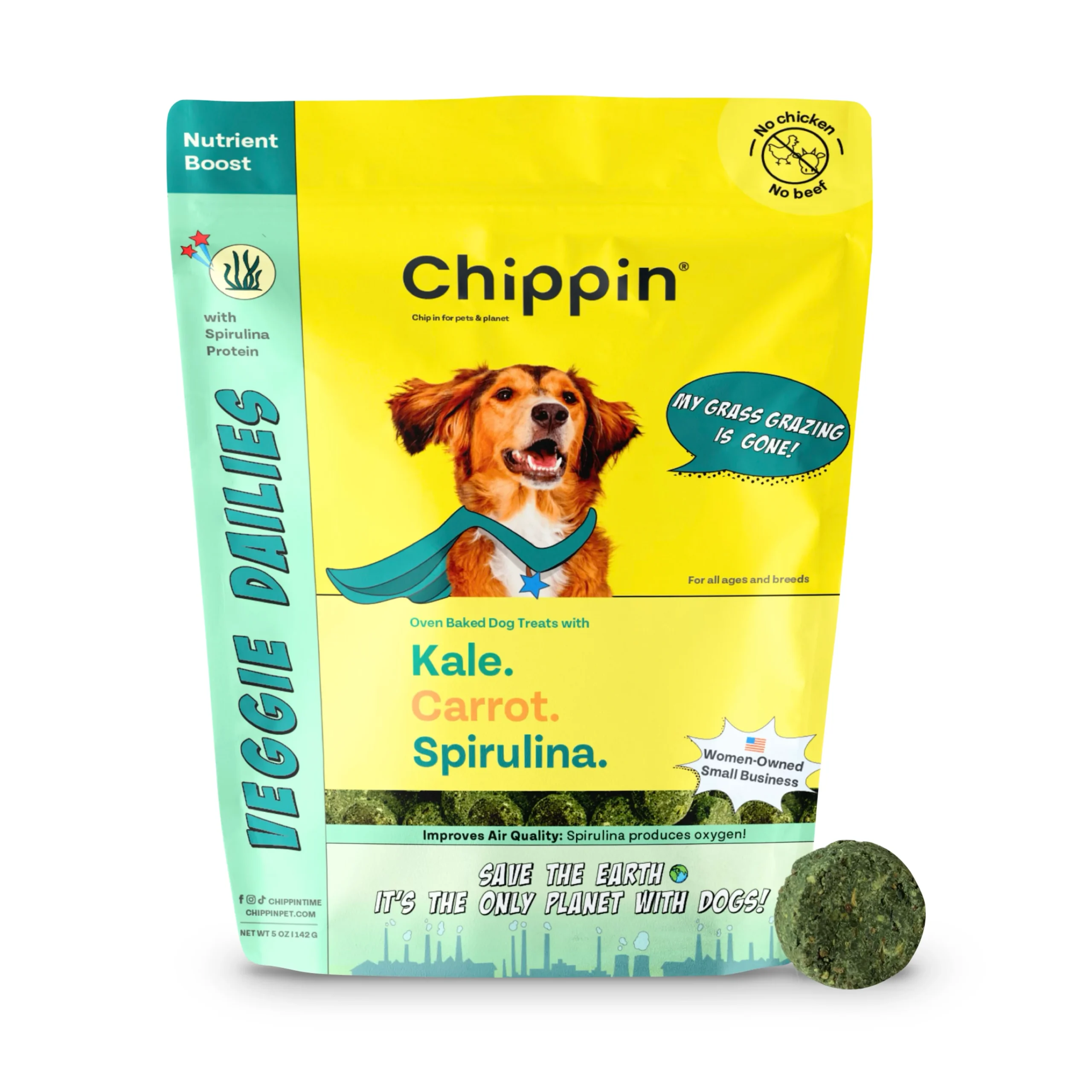 ChippinVeggie Dailies with Spirulina