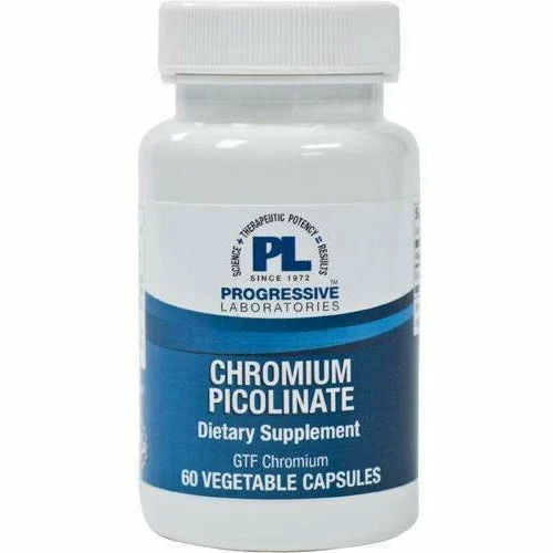 Chromium Picolinate 200 mcg 60 caps by Progressive Labs