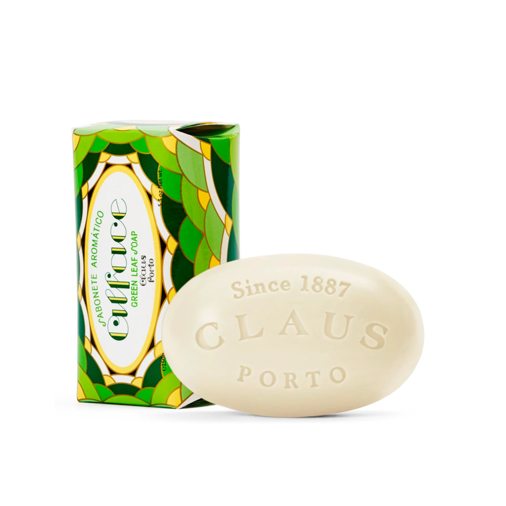 Claus Porto Alface (Green Leaf) Bath Soap (5.2 oz)