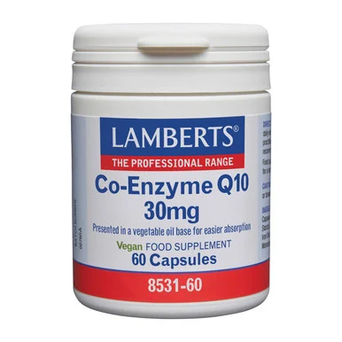 Co-Enzyme Q10 (CoQ10) 30mg 60 Capsules