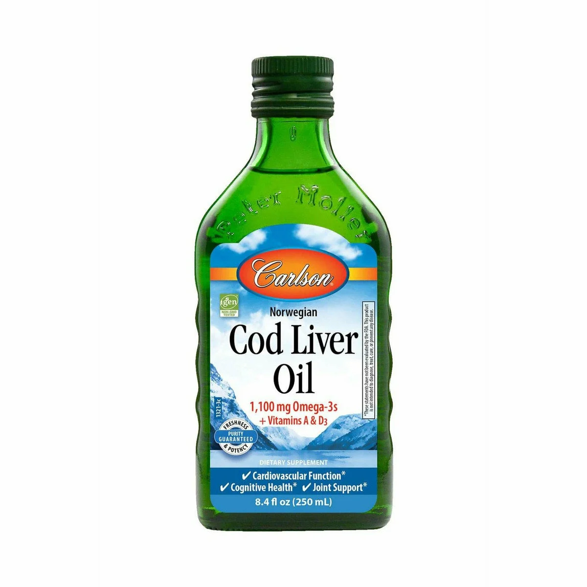 Cod Liver Oil Liquid by Carlson Labs