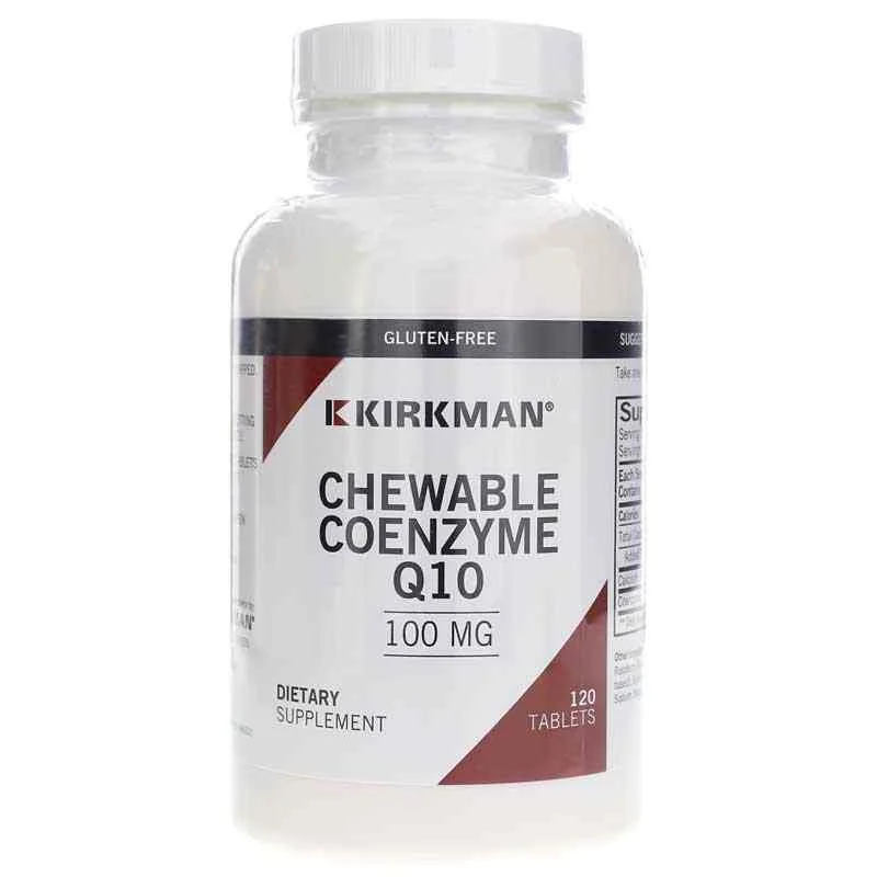 Coenzyme Q10 Chewable 100 Mg with Stevia