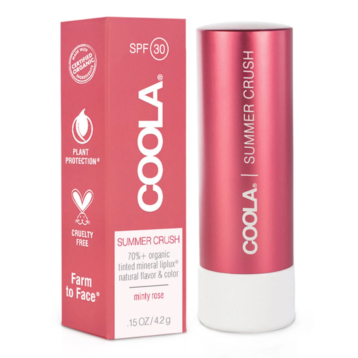 COOLA Suncare Mineral Liplux SPF 30 - Summer Crush (0.15 oz)
