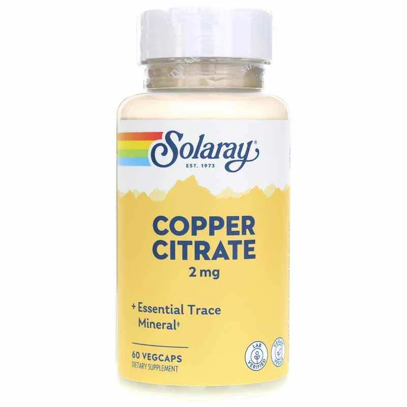 Copper Citrate 2 Mg
