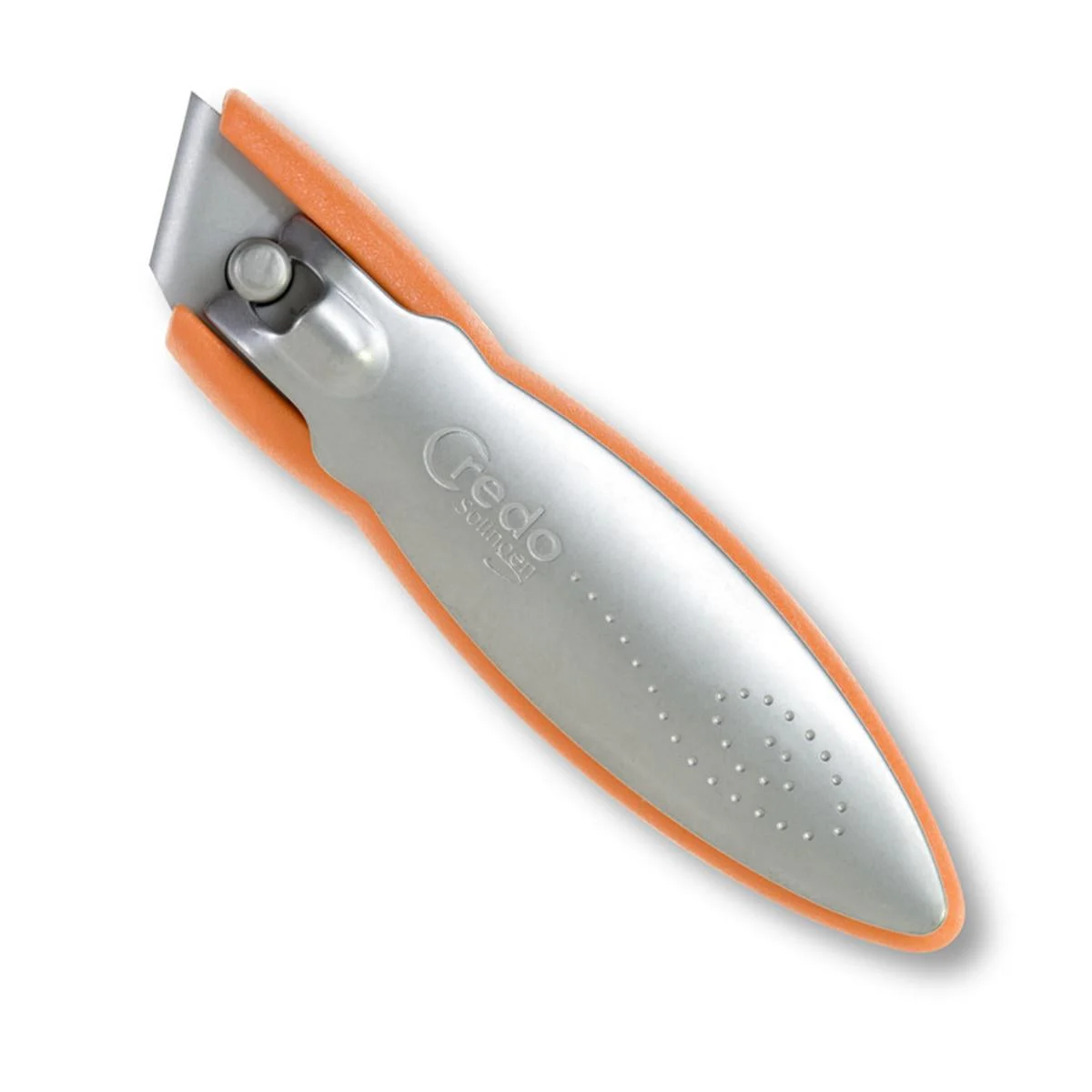 Credo Orange Pop Art Straight Toenail Clipper