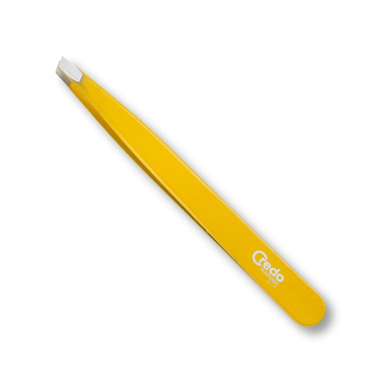 Credo Yellow Pop Art Slanted Tweezer
