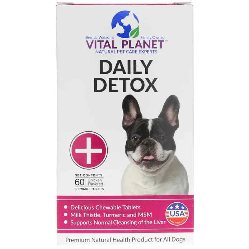 Daily Detox for Dogs Chewable Tablets