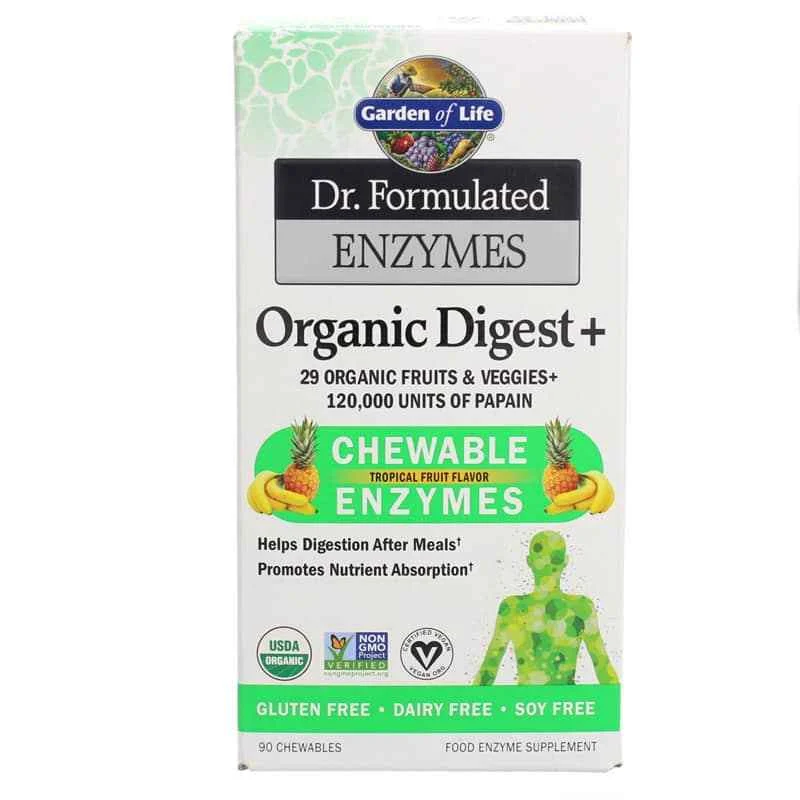 Dr. Formulated ENZYMES Organic Digest +
