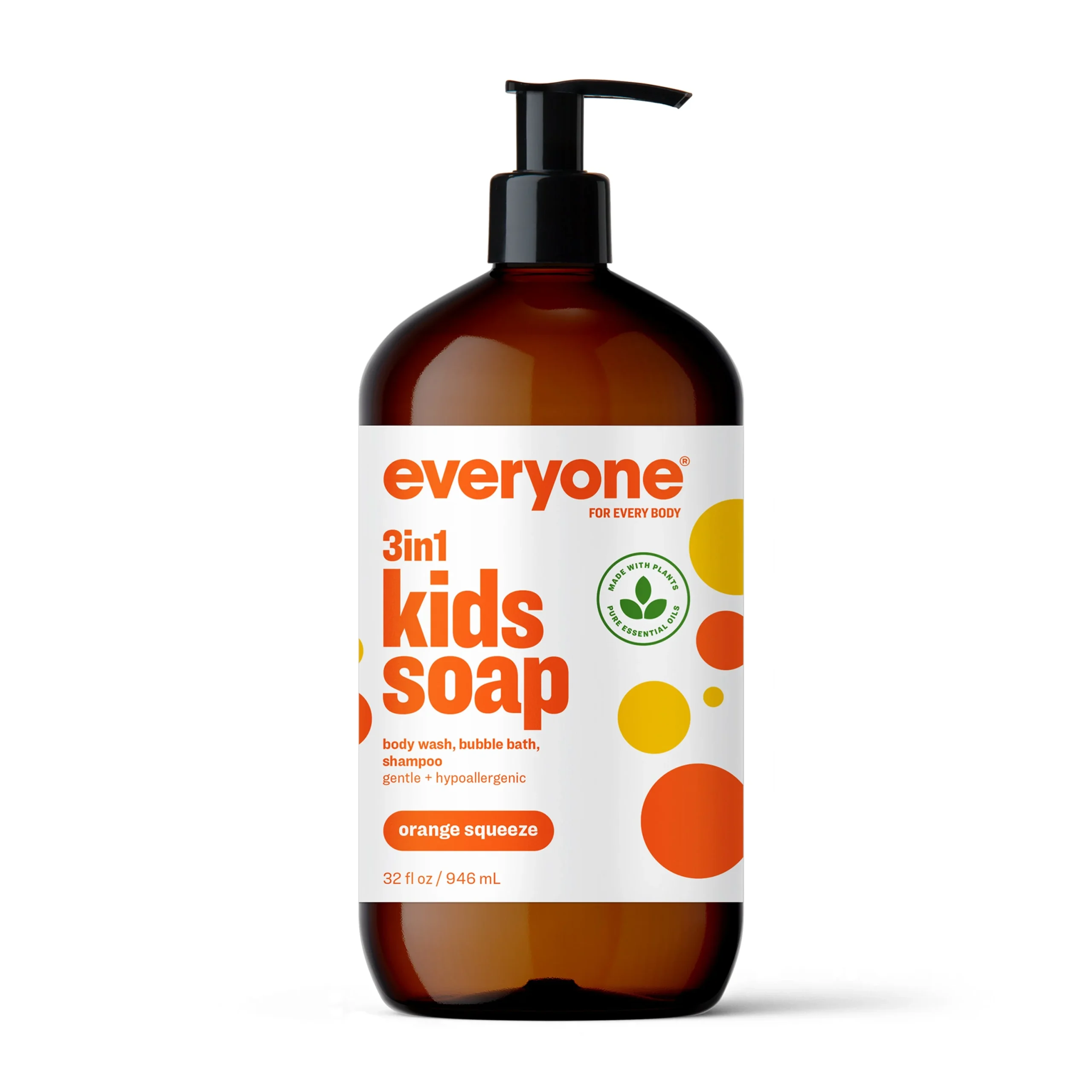 Everyone3in1 Kids Soap Shampoo & Bubble Bath