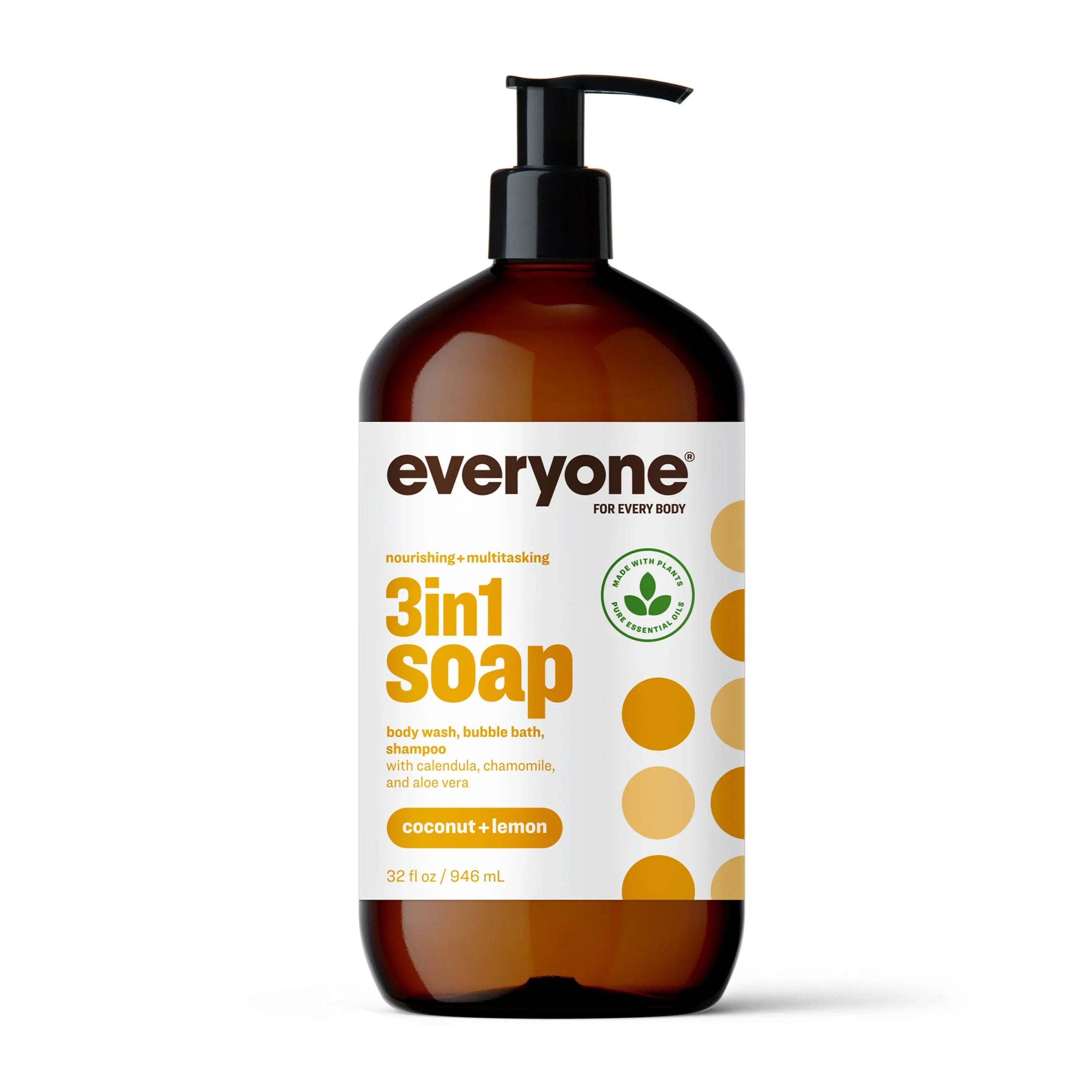 Everyone3in1 Soap, Shampoo, & Bubble Bath