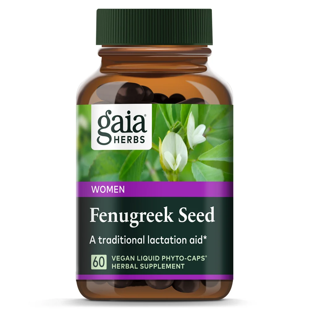 Fenugreek 1170 mg 60 liquid phyto-caps by Gaia Herbs PRO