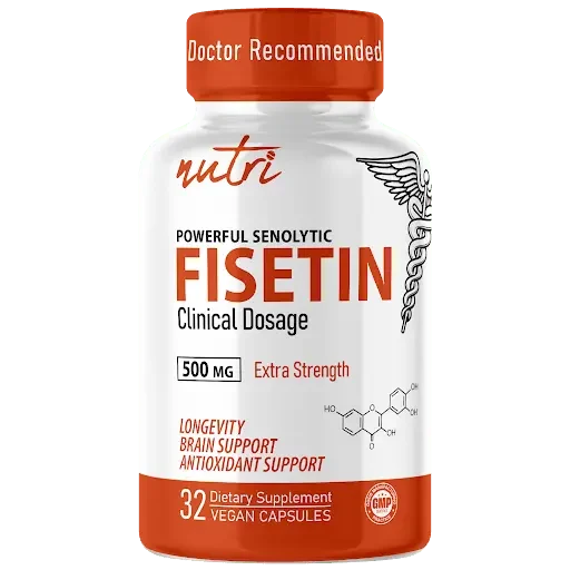 Fisetin 500 mg Extra Strength 32ct Capsules