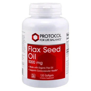 Flax Seed Oil 1000mg Organic 120sg
