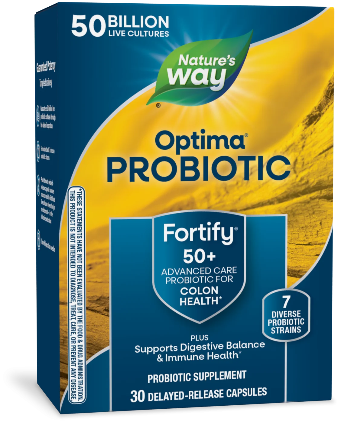 Fortify Optima Adult 50+ 50 Billion Probiotic
