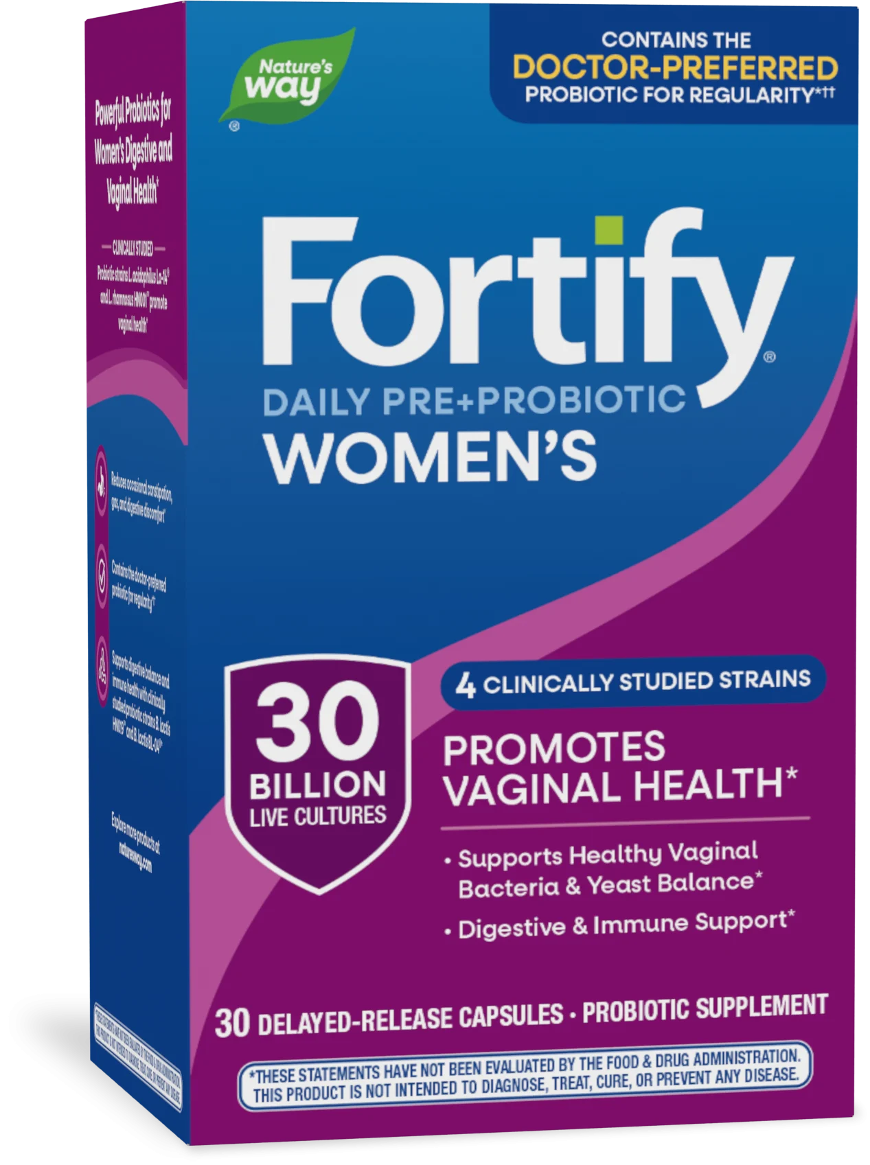Fortify Women's Daily Pre+Probiotic