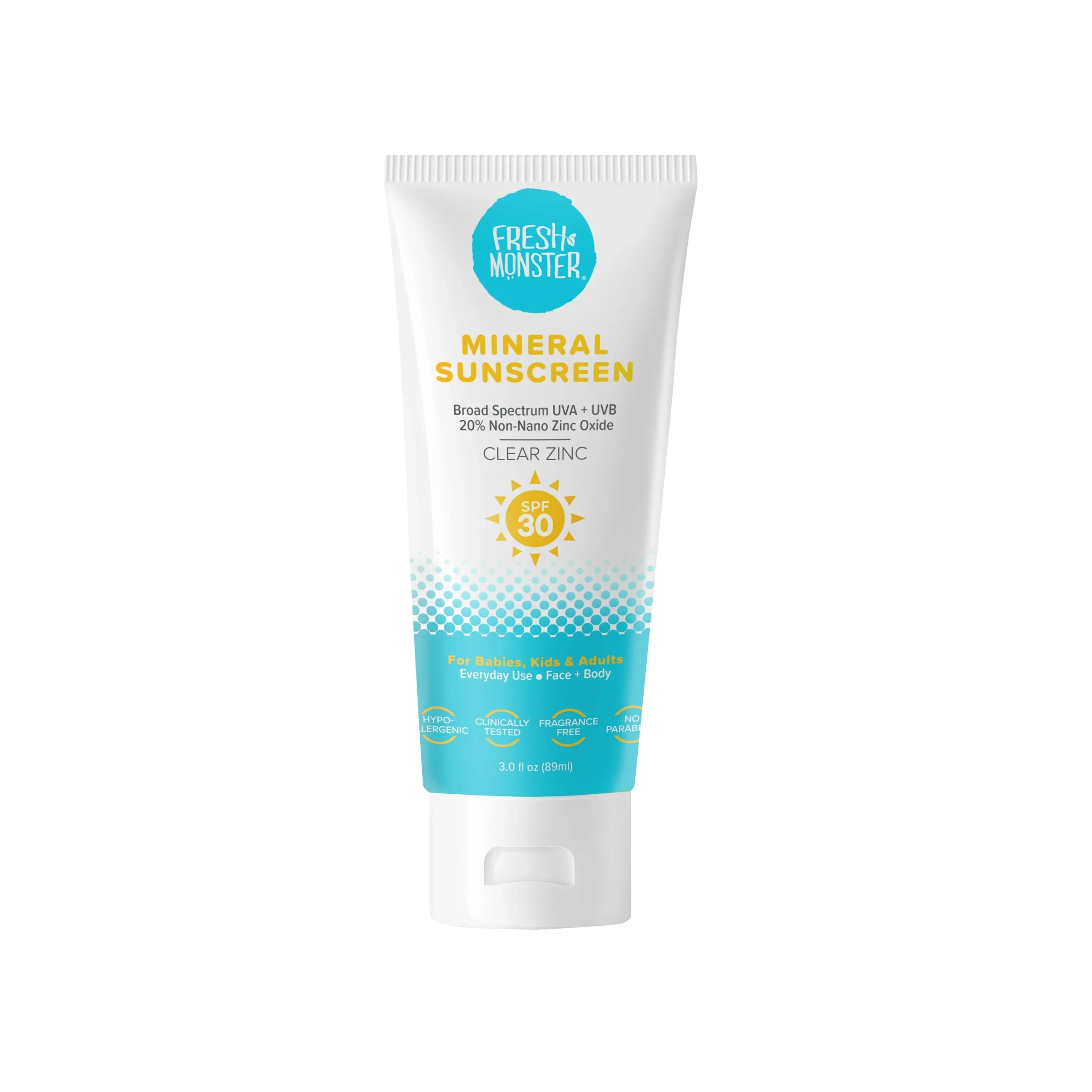 Fresh MonsterKids Clear Zinc Daily Sunscreen Lotion - SPF 30