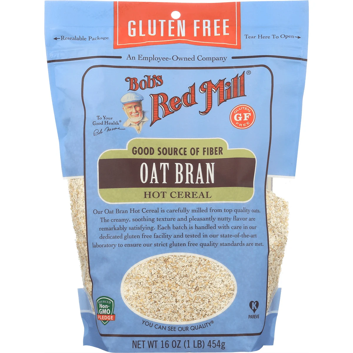 Gluten Free Oat Bran Hot Cereal